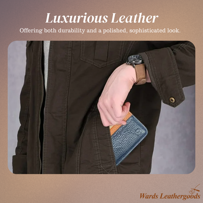 Grayson | Genuine Leather Slim Card Wallet (BUY 1 GET 1 FREE)