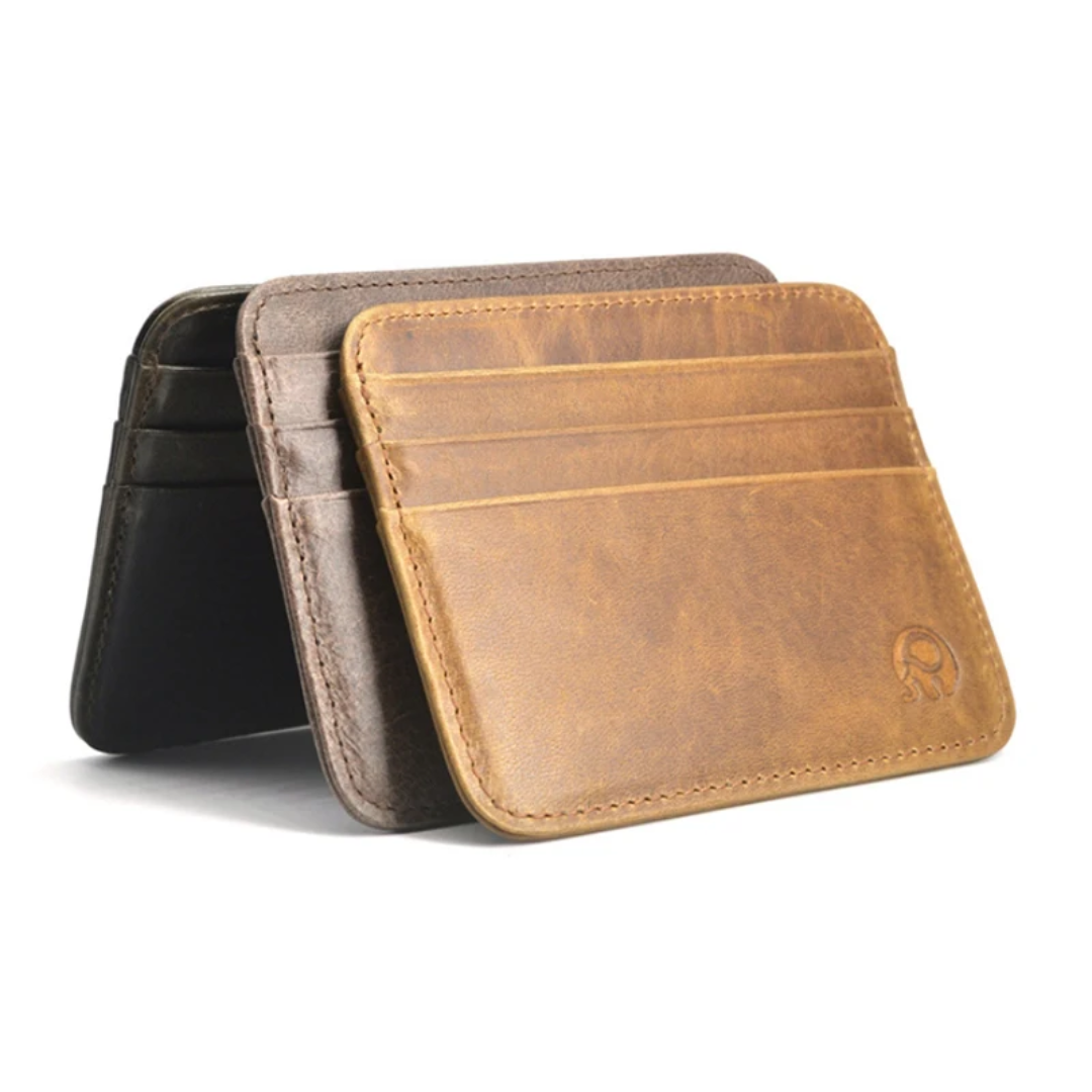 Grayson | Genuine Leather Slim Card Wallet (BUY 1 GET 1 FREE)