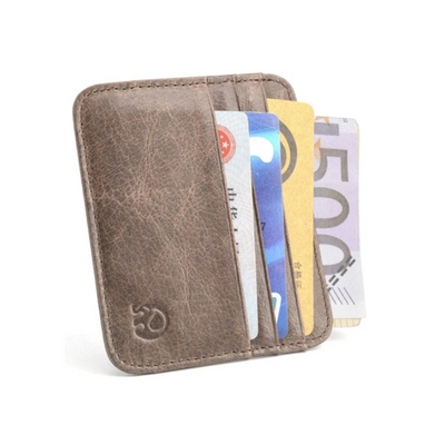 Grayson | Genuine Leather Slim Card Wallet (BUY 1 GET 1 FREE)