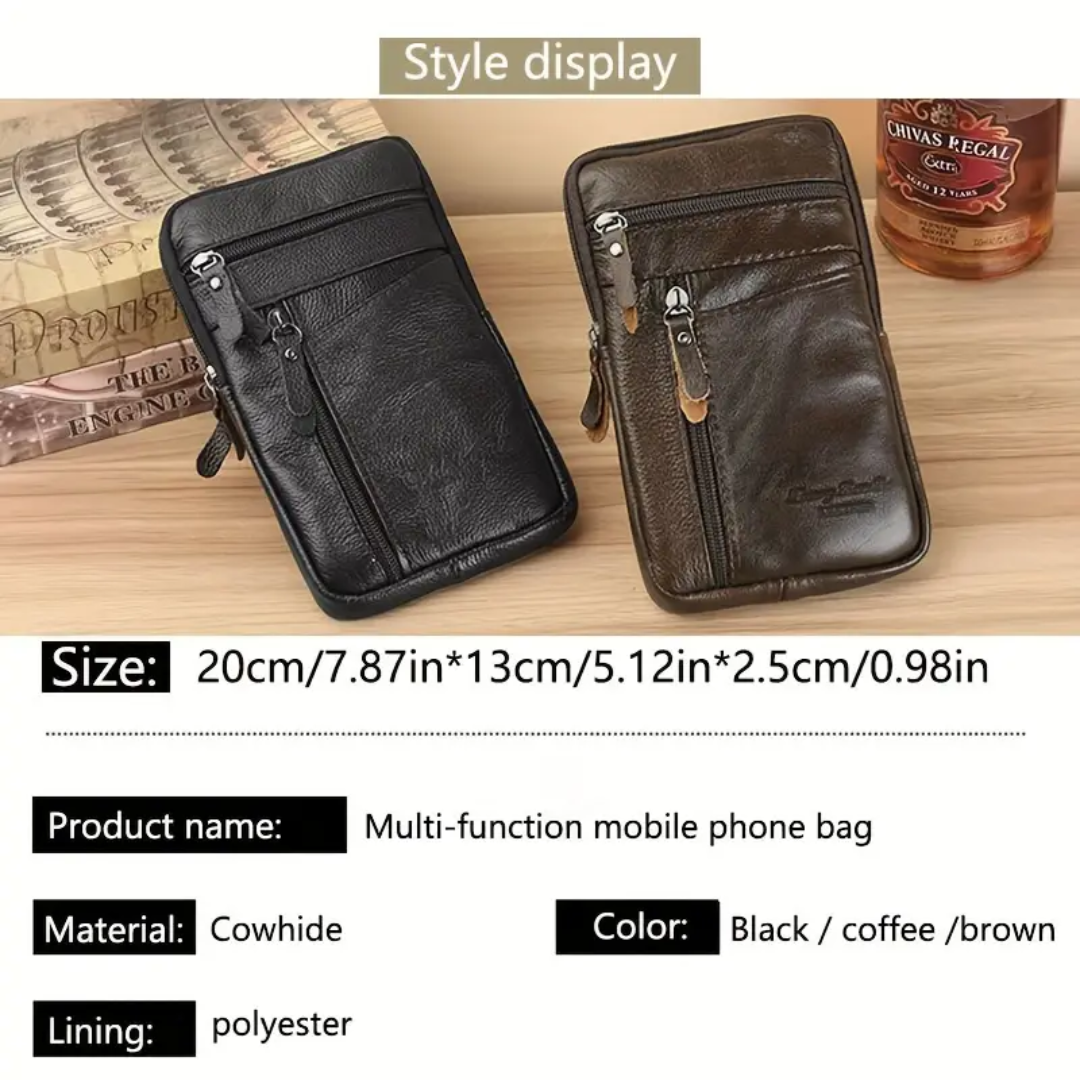 Thorne | Vintage Shoulder Bag for Men with Classic Utility Design