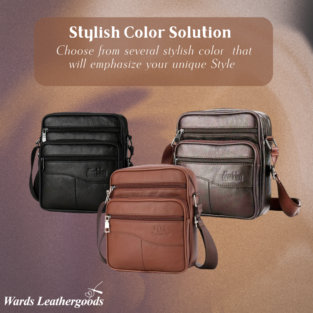 Arlo | Leather Multifunctional Shoulder Bag for Men (BUY 1 GET 1 FREE)