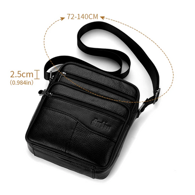 Arlo | Leather Multifunctional Shoulder Bag for Men