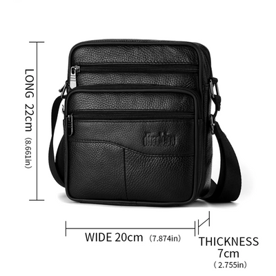 Arlo | Leather Multifunctional Shoulder Bag for Men
