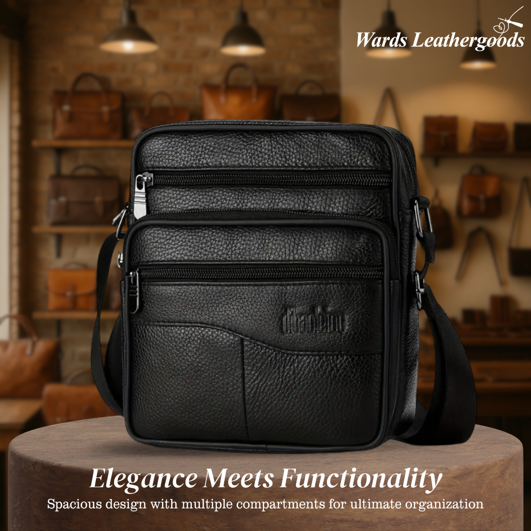 Arlo | Leather Multifunctional Shoulder Bag for Men (BUY 1 GET 1 FREE)