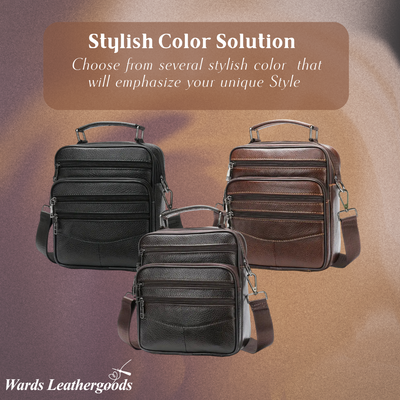 Logan | Leather Retro Crossbody Bag for Men (BUY 1 GET 1 FREE)