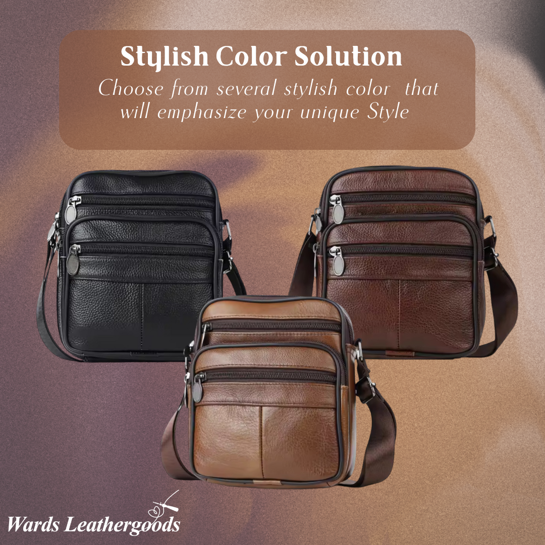 Griffin | Leather Business Crossbody Bag for Men (BUY 1 GET 1 FREE)