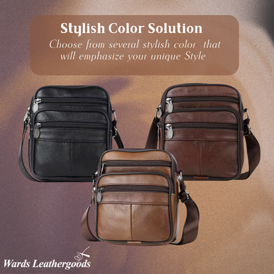 Griffin | Leather Business Crossbody Bag for Men (BUY 1 GET 1 FREE)