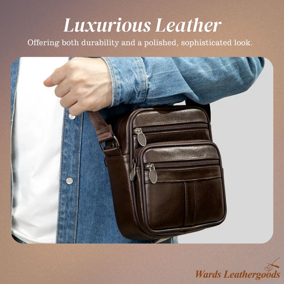 Griffin | Leather Business Crossbody Bag for Men (BUY 1 GET 1 FREE)