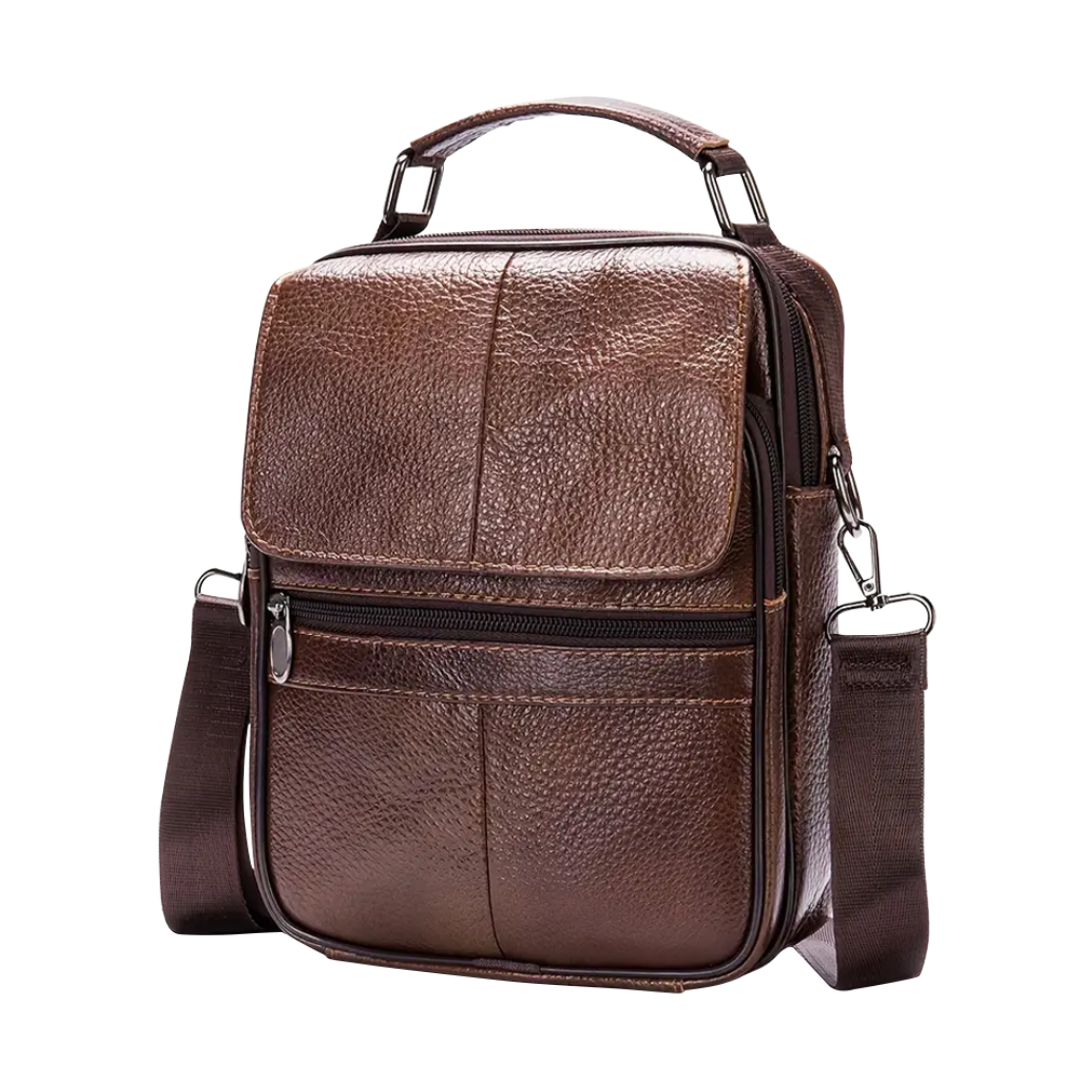 Jasper | Leather Courier Shoulder Bag for Men (BUY 1 GET 1 FREE)