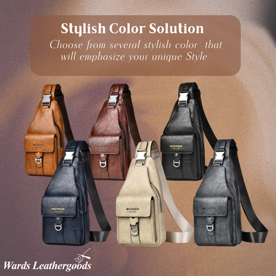Silas | Vintage Crossbody Bag for Men