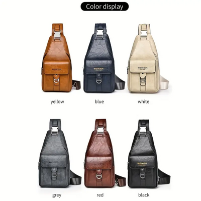 Silas | Vintage Crossbody Bag for Men