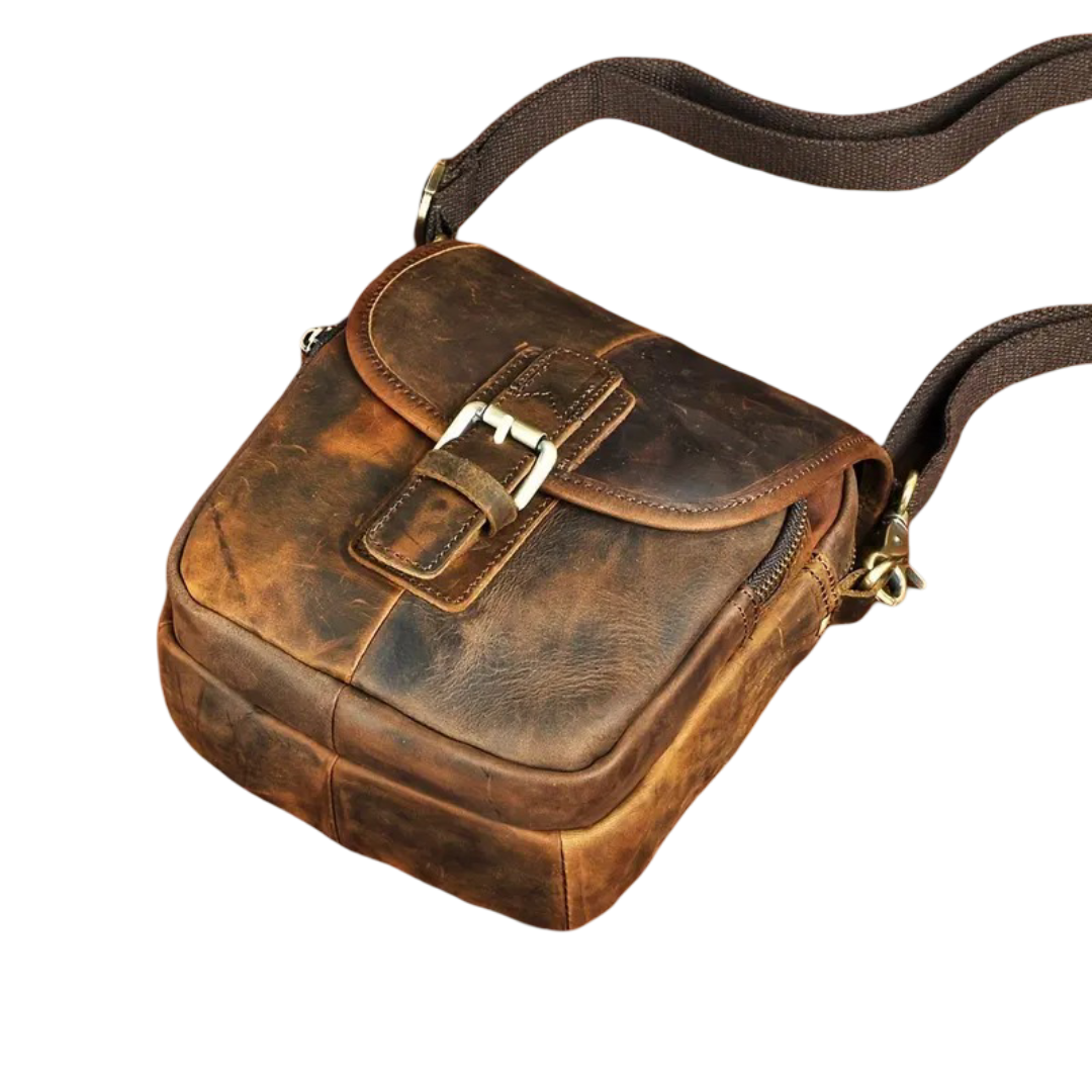 Damon | Genuine Leather Shoulder Bag for Men