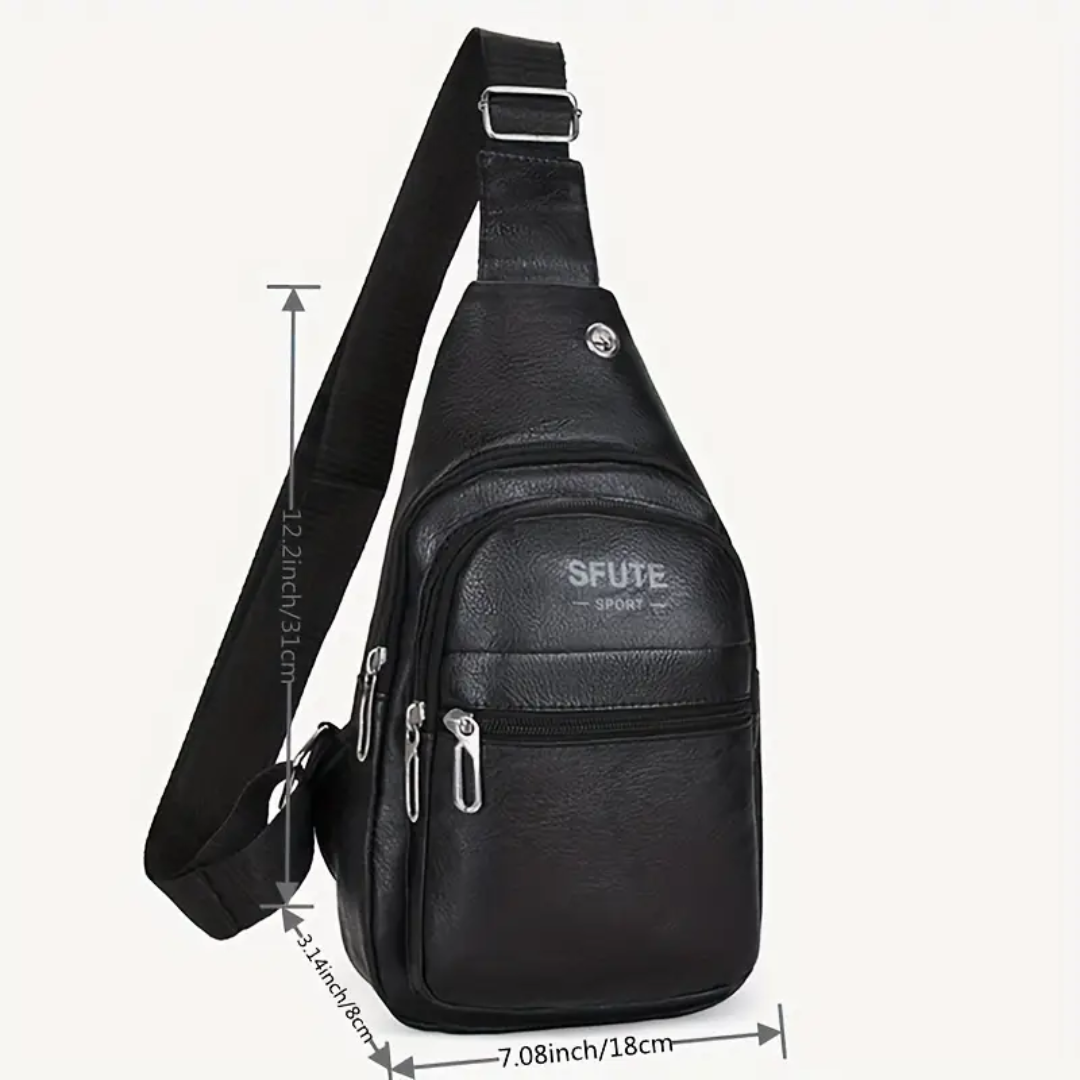Joren | Compact Sling Bag with Multi-Zip Storage