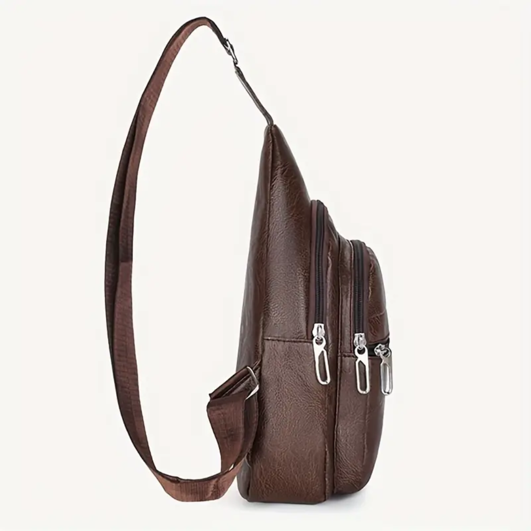 Joren | Compact Sling Bag with Multi-Zip Storage