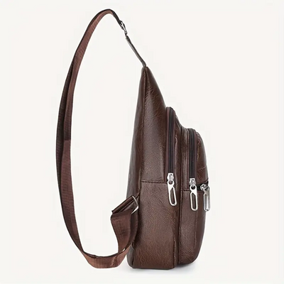 Joren | Compact Sling Bag with Multi-Zip Storage