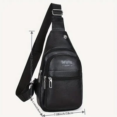 Joren | Compact Sling Bag with Multi-Zip Storage